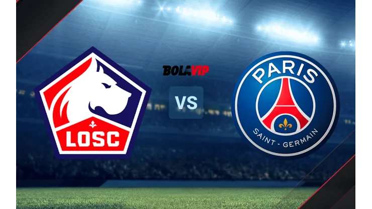 Lille vs. PSG por la Ligue 1 de Francia.