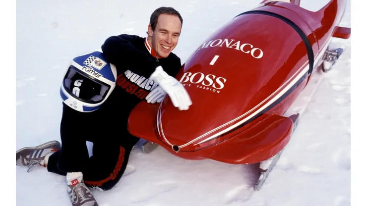 Alberto de Mónaco, en Calgary 1988