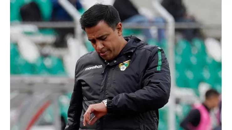 César Farías puso en duda su continuidad al frente de Bolivia.