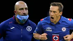 Óscar Pérez y Christian Giménez cumplen años el mismo día.