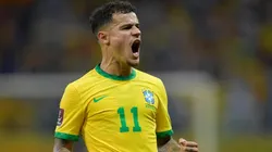 Coutinho, autor de un gol para Brasil.