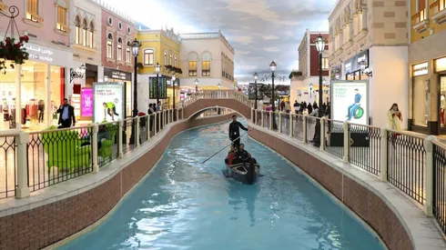 El Villaggio Mall de Qatar.