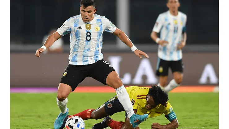 Argentina ante Colombia.