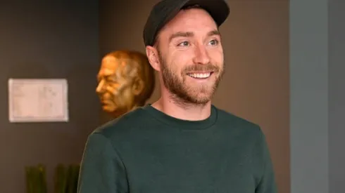 Christian Eriksen, jugador de la selección de Dinamarca.