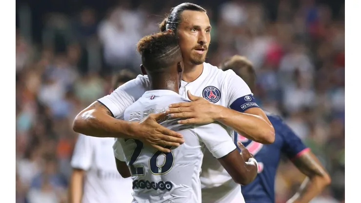 Zlatan con Bahebeck