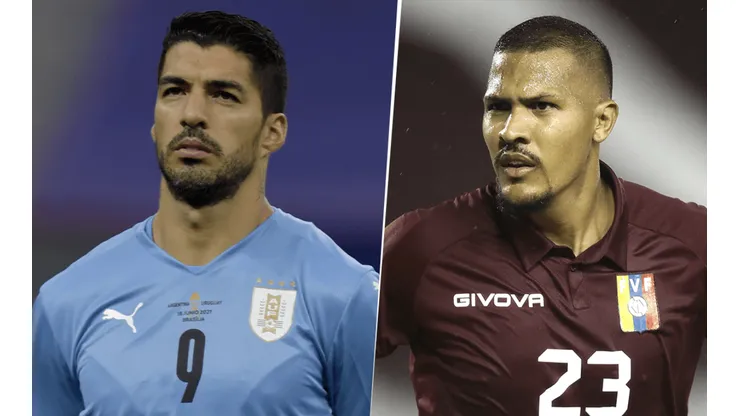 Uruguay vs. Venezuela por las Eliminatorias Conmebol (Fotos: Getty Images)
