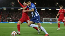 Luis Fernando Díaz en Porto contra Liverpool