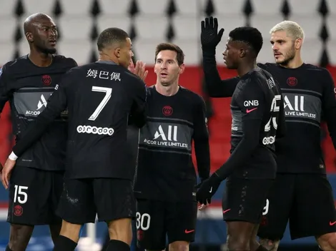 Con Messi: las alineaciones para PSG vs. Niza