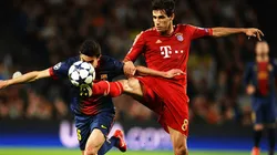 Martínez en acción ante Barcelona.