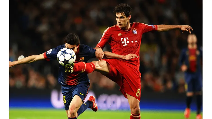 Martínez en acción ante Barcelona.