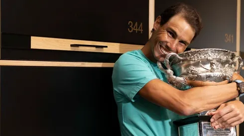Rafael Nadal, ganador del Australian Open.
