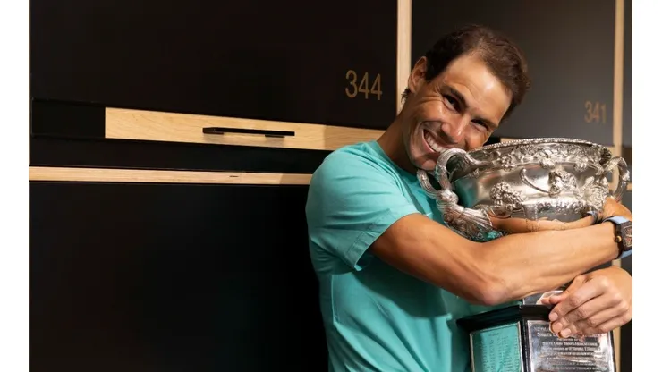 Rafael Nadal, ganador del Australian Open.
