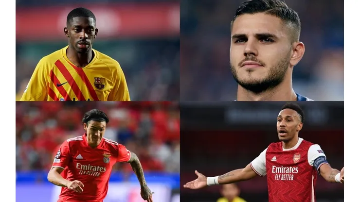 Ousmane Dembelé, Mauro Icardi o Pierre-Emerick Aubamenyang, algunos de los protagonistas del último día de mercado.