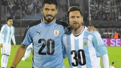 Suarez y Messi en el Centenario