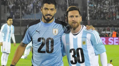 Suarez y Messi en el Centenario