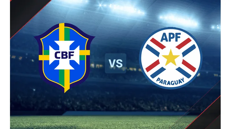 Brasil vs. Paraguay por las Eliminatorias Sudamericanas.
