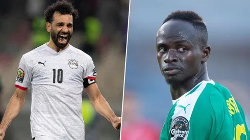 Mohamed Salah y Sadio Mané.