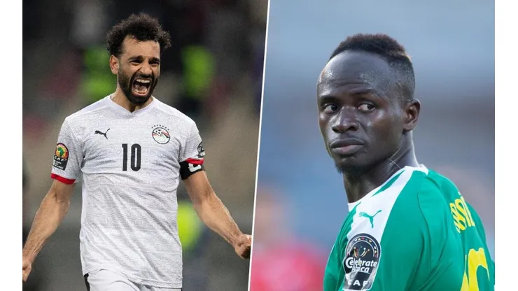 Mohamed Salah y Sadio Mané.