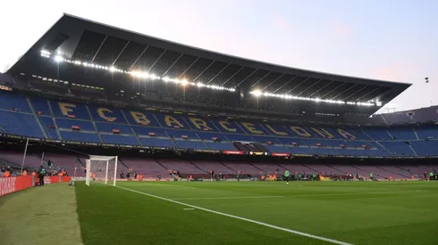 Estadio del Camp Nou en Barcelona.