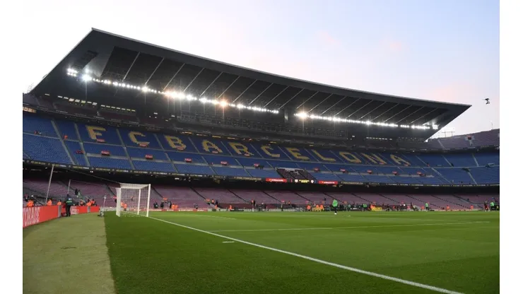 Estadio del Camp Nou en Barcelona.