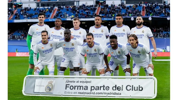 Jugadores del Real Madrid.