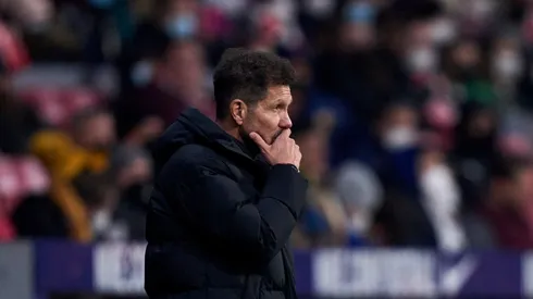 Diego Simeone, entrenador del Atlético de Madrid.