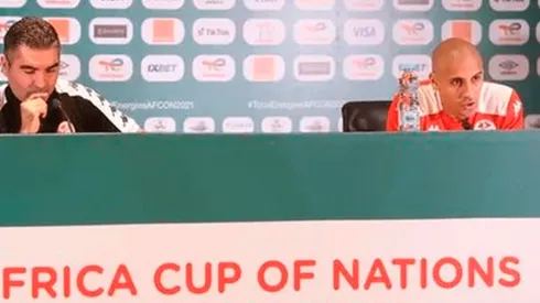 Conferencia de prensa de Túnez.