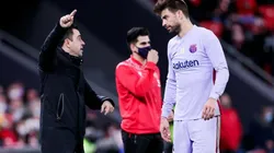 Xavi Hernández, junto a Piqué, uno de sus preferidos en Barcelona.