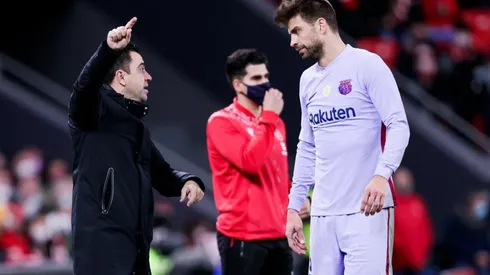 Xavi Hernández, junto a Piqué, uno de sus preferidos en Barcelona.