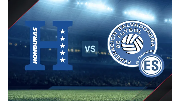 Honduras vs. El Salvador por las Eliminatorias Concacaf.