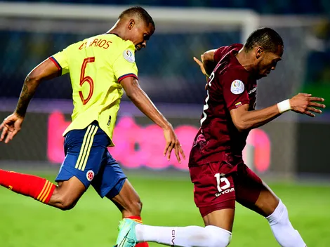 Colombia igualó una mala racha que solo tenía de Venezuela: siete partidos sin anotar gol