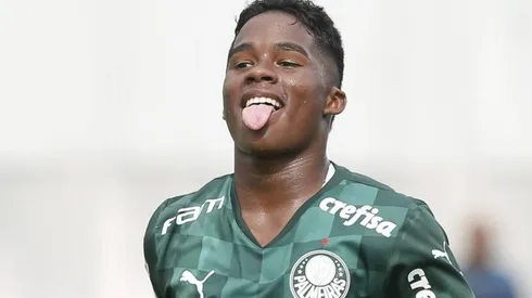 Endrick, delantero de las inferiores del Palmeiras.