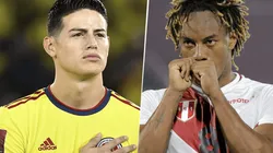 Colombia vs. Perú por las Eliminatorias (Fotos: Getty Images).