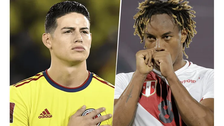 Colombia vs. Perú por las Eliminatorias (Fotos: Getty Images).