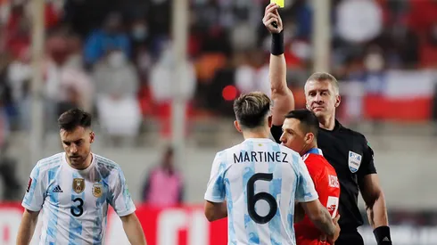 Daronco en Chile vs Argentina.