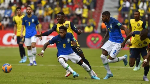 Ecuador y Brasil jugaron un partido muy cerrado, con polémicas y expulsiones.