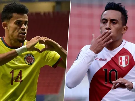 Alineaciones confirmadas para Colombia vs Perú