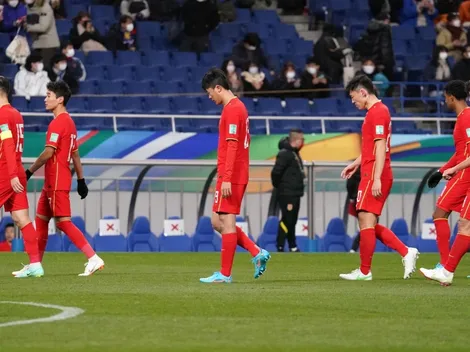 China nuevamente fuera del Mundial