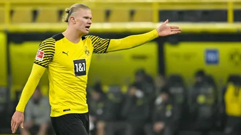 Erling Haaland, delantero del Borussia Dortmund.