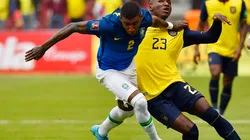 Emerson Royal en falta con Brasil.