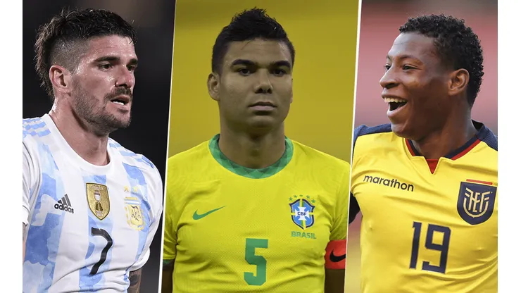 Tabla de posiciones de las Eliminatorias Conmebol (Fotos: Getty Images)