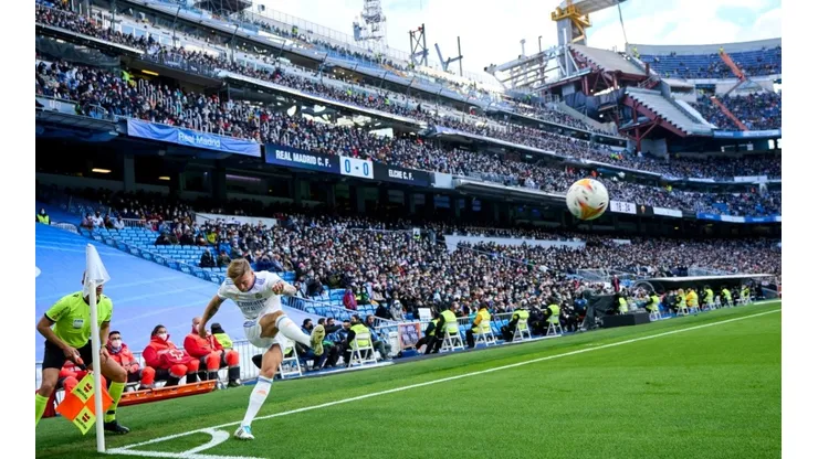 Imágenes del Estadio Santiago Bernabéu.