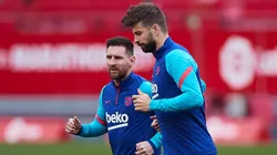 Messi y Piqué estarían distanciados.
