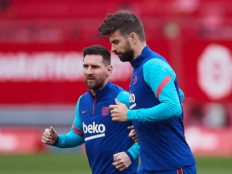 La razón por la que Messi estaría 'decepcionado' con Piqué