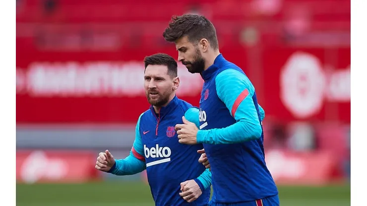 Messi y Piqué estarían distanciados.