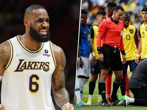 LeBron James se calentó en Twitter y los ecuatorianos aseguran que es contra Roldán