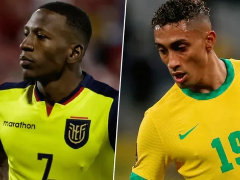 Eliminatorias Conmebol: alineaciones confirmadas de Ecuador vs Brasil