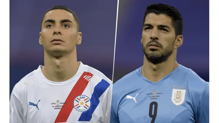 Paraguay vs. Uruguay por las Eliminatorias Conmebol (Fotos: Getty Images)