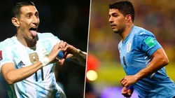 Ángel Di María y Luis Suárez.