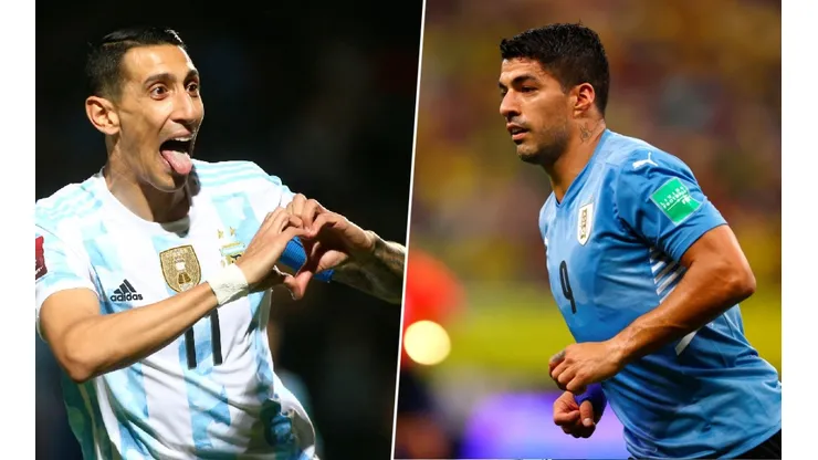 Ángel Di María y Luis Suárez.